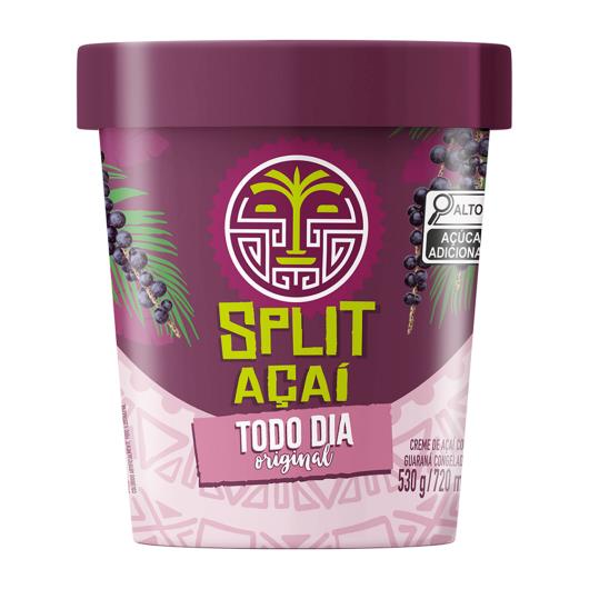 Creme de Açaí com Guaraná Split Açaí Todo Dia Pote 720ml - Imagem em destaque
