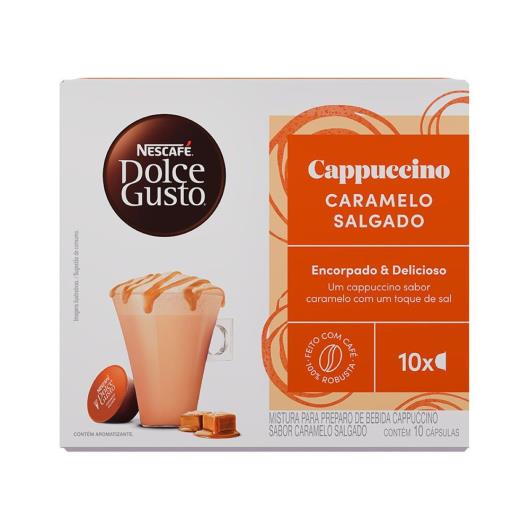 Cápsula Cappuccino Caramelo Salgado Dolce Gusto 10un 175g - Imagem em destaque