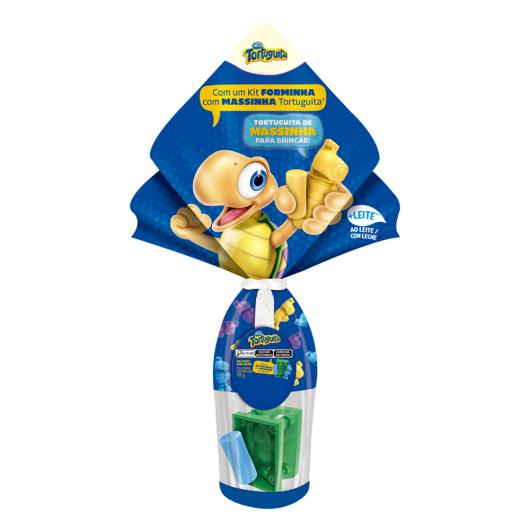 Ovo de Páscoa ao Leite Tortuguita Arcor 100g Vem com 1 Forminha e Massinha - Imagem em destaque