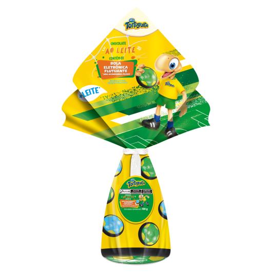 Ovo de Páscoa ao Leite Tortuguita Arcor 100g com Bola Eletrônica Flutuante Tortuball - Imagem em destaque
