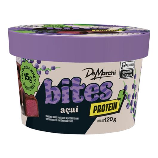 Bombom de Açaí Bites Protein De Marchi Pote 120g - Imagem em destaque