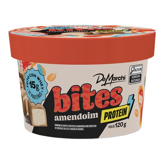 Bombom de Sorvete Amendoim Bites Protein De Marchi Pote 120g - Imagem em destaque