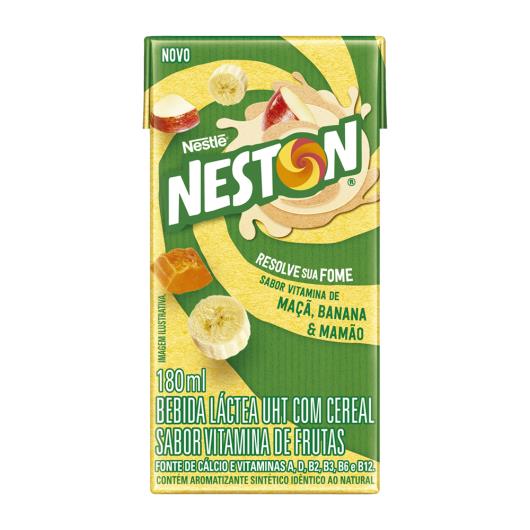 Bebida Láctea Vitamina de Maçã, Banana & Mamão Neston 180ml - Imagem em destaque