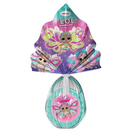 Ovo de Páscoa ao Leite L.O.L. Surprise Topcau 90g Vem com Uma Bolsinha - Imagem em destaque