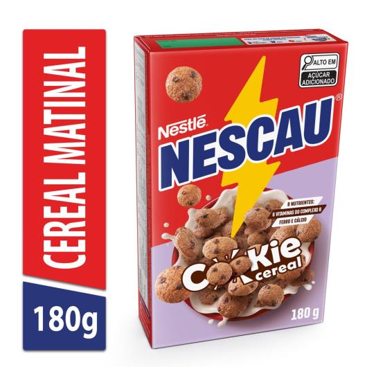 Cereal Matinal Cookie Nescau Caixa 180g - Imagem em destaque