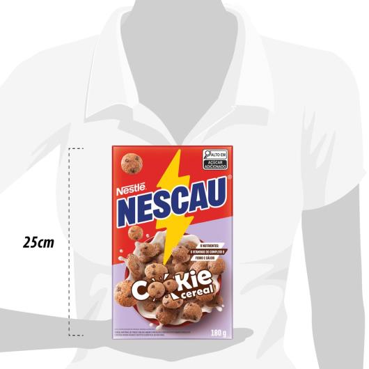 Cereal Matinal Cookie Nescau Caixa 180g - Imagem em destaque