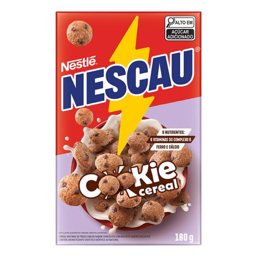 Cereal Matinal Cookie Nescau Caixa 180g - Imagem em destaque
