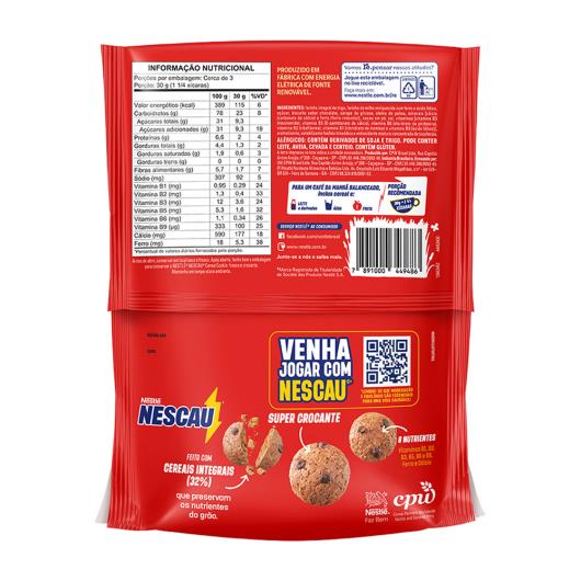 Cereal Matinal Cookie Nescau Sachê 80g - Imagem em destaque