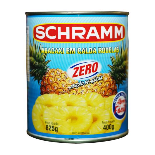 Abacaxi em Calda Zero Adição de Açúcar Schramm Lata 400g - Imagem em destaque