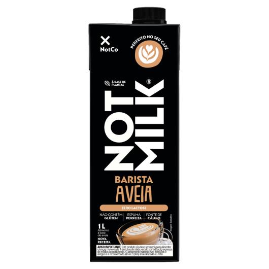 Alimento Vegetal à Base de Aveia Barista Not Milk 1l - Imagem em destaque