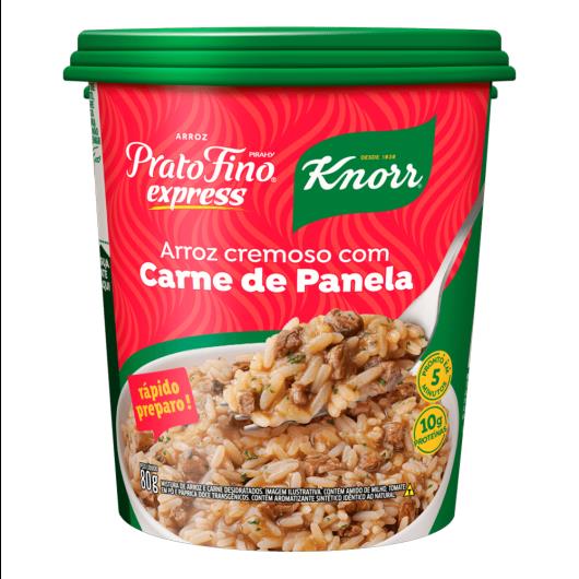 Arroz Cremoso Carne de Panela Prato Fino Express Pote 80g - Imagem em destaque