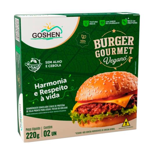 Hambúrguer Vegetal Defumado Soja Mania Caixa 220g - Imagem em destaque
