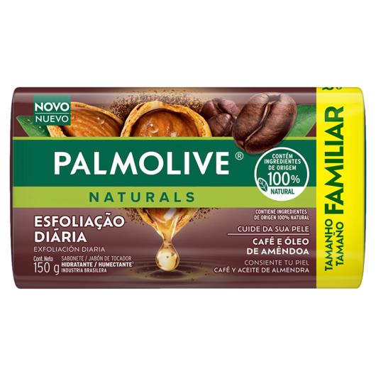 Sabonete em Barra Café e Óleo de Amêndoa Esfoliação Diária Palmolive Naturals 150g - Imagem em destaque