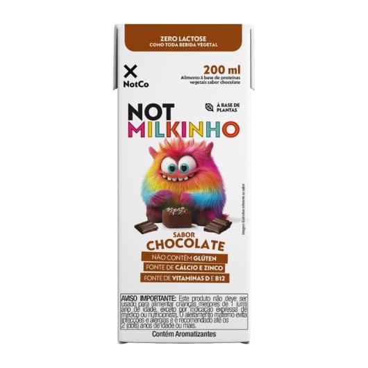 Alimento Vegetal Chocolate Not Milk Kids 200ml - Imagem em destaque