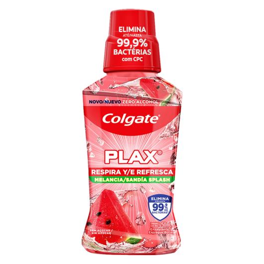 Enxaguante Bucal Melancia Zero Álcool Colgate Plax Frasco 250ml - Imagem em destaque
