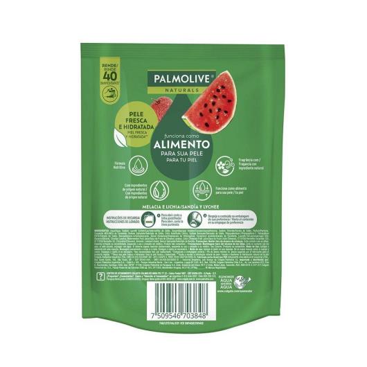 Sabonete Líquido Nutritivo Melancia e Lichia Palmolive Naturals Refil 200ml - Imagem em destaque