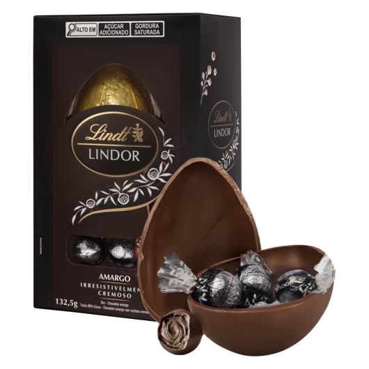 Ovo de Páscoa Dark Lindt Lindor 132,5g - Imagem em destaque