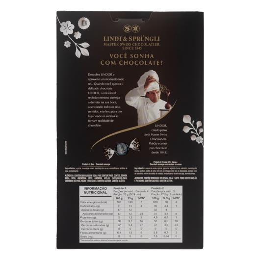 Ovo de Páscoa Dark Lindt Lindor 132,5g - Imagem em destaque