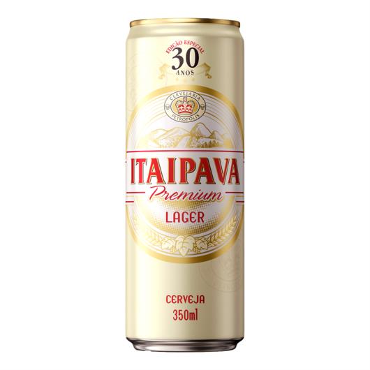 Cerveja Lager Itaipava Lata 350ml Edição Especial 30 Anos - Imagem em destaque