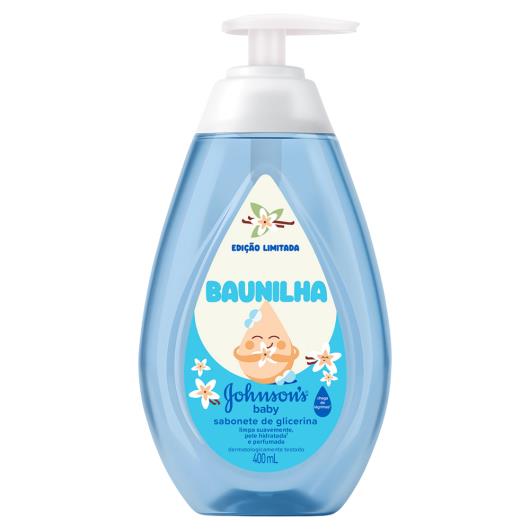 Sabonete Líquido da Cabeça aos Pés Baunilha Johnson's Baby Frasco 400ml - Imagem em destaque