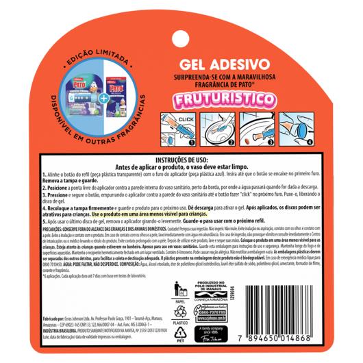 Detergente Sanitário Gel Adesivo Fruturístico Pato Aplicador + Refil 38g - Imagem em destaque