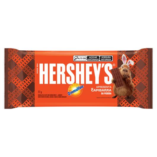 Chocolate ao Leite com Ovomaltine Hershey's Capibarra da Páscoa 77g - Imagem em destaque
