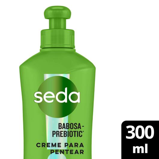 Creme para Pentear Força & Crescimento Babosa Prebiotic Seda by Rayza Frasco 300ml - Imagem em destaque