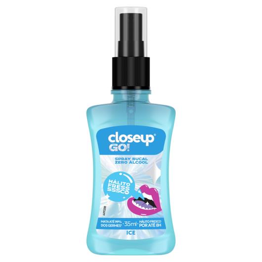 Enxaguante Bucal Zero Álcool Ice Close Up Go! Spray 35ml - Imagem em destaque