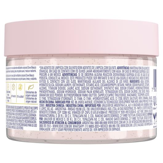 Sabonete Esfoliante Dove Beauty Scrub Romã & Manteiga de Karité Pote 280g - Imagem em destaque