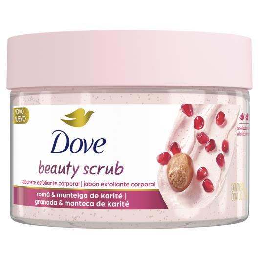 Sabonete Esfoliante Dove Beauty Scrub Romã & Manteiga de Karité Pote 280g - Imagem em destaque