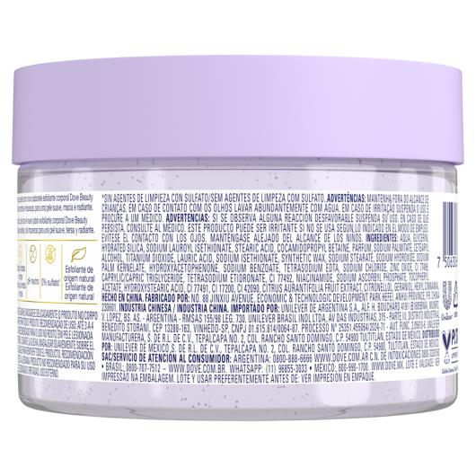 Sabonete Esfoliante Amora & Frutas Cítricas Dove Beauty Scrub Pote 280g - Imagem em destaque