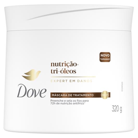 Máscara de Tratamento Nutrição + Tri-Óleos Dove Pote 320g - Imagem em destaque