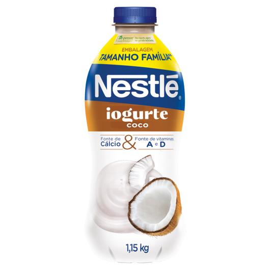 Iogurte Parcialmente Desnatado Coco Nestlé Garrafa 1,15kg Tamanho Família - Imagem em destaque