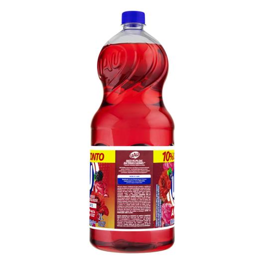 Desinfetante Antibac Uso Geral Flores e Frutas Vermelhas Uau Frasco 2l Grátis 10% de Desconto - Imagem em destaque