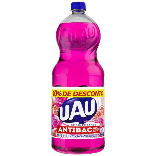 Desinfetante Antibac Uso Geral Flores da Primavera Uau Frasco 2l Grátis 10% de Desconto - Imagem em destaque