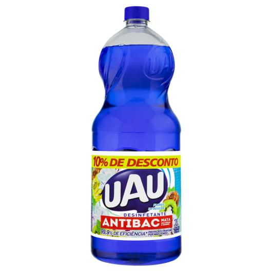 Desinfetante Antibac Uso Geral Flores e Frescor Uau Frasco 2l Grátis 10% de Desconto - Imagem em destaque
