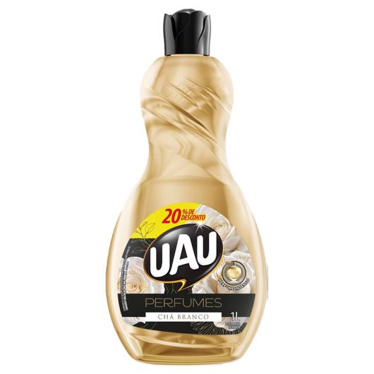 Limpador Perfumado Uso Geral Chá Branco Uau Perfumes Frasco 1l Grátis 20% de Desconto - Imagem em destaque