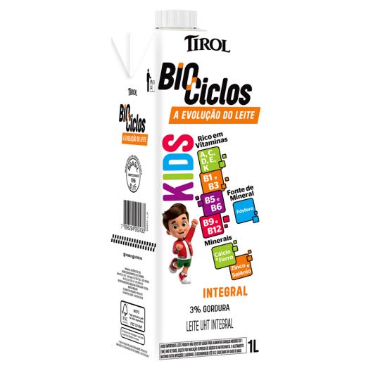 Leite Integral Kids Tirol Biociclos 1l - Imagem em destaque