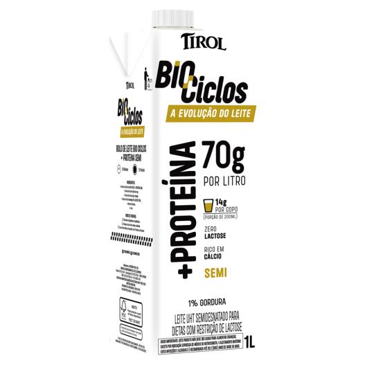 Leite Semidesnatado Zero Lactose +Proteína Tirol Biociclos 1l - Imagem em destaque