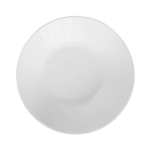 Prato Fundo White Baltas Allmix Vidro 22,5cm - Imagem em destaque