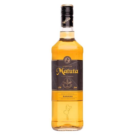 Cachaça sabor Banana Matuta 1l - Imagem em destaque
