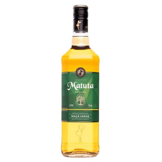 Cachaça sabor Maçã Verde Matuta 1l - Imagem em destaque