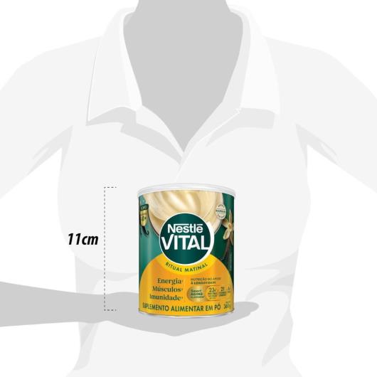 Suplemento Alimentar em Pó Baunilha Ritual Matinal 40+ Nestlé Vital Lata 360g - Imagem em destaque