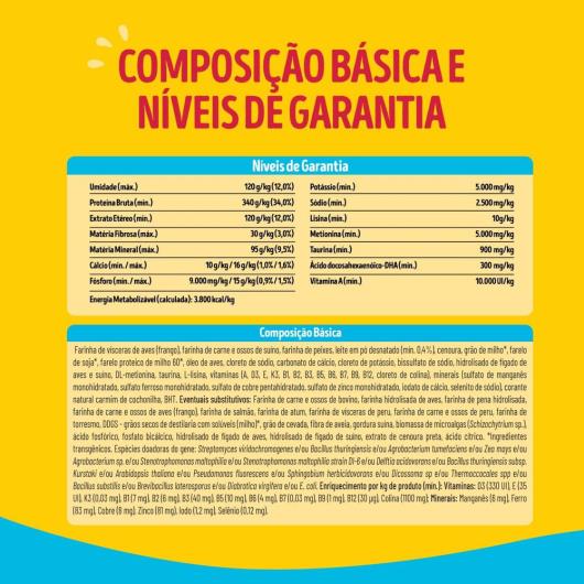Ração para Gatos Filhotes Frango, Leite e Cenoura Purina Friskies Pacote 850g - Imagem em destaque