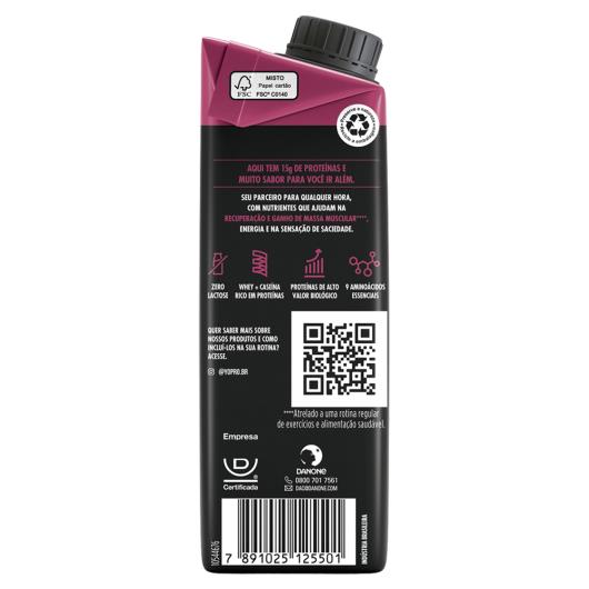 Bebida Láctea Cheesecake de Frutas Vermelhas 15g de Proteína Yopro 250ml - Imagem em destaque