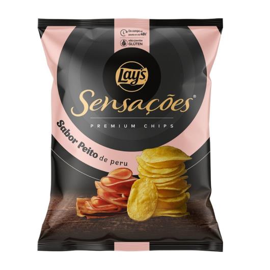 Batata Lisa Peito de Peru Lay's Sensações Pacote 35g - Imagem em destaque