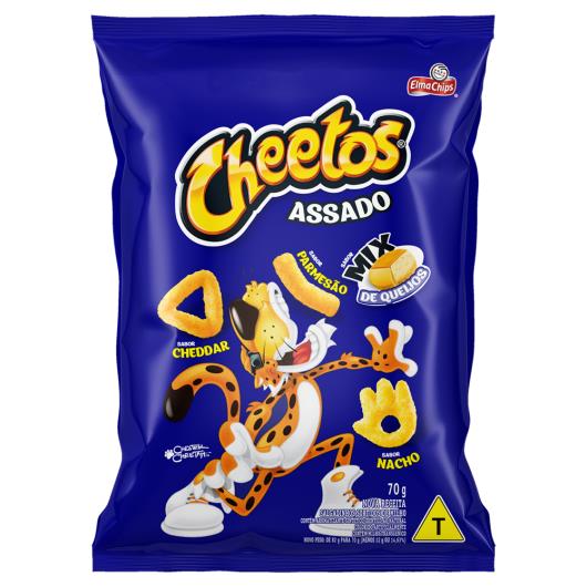 Salgadinho Mix de Queijos Cheetos Pacote 70g - Imagem em destaque