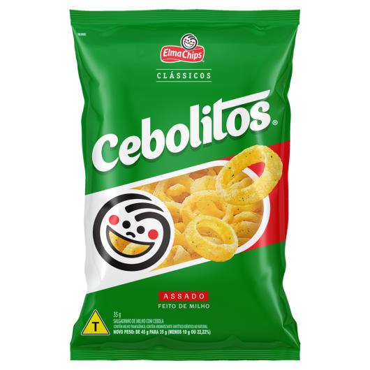 Salgadinho Cebolitos Pacote 35g - Imagem em destaque