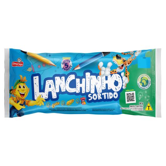 Kit Salgadinho Lanchinho Sortido Elma Chips Pacote 94g 5 Unidades - Imagem em destaque