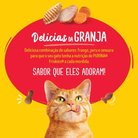 Ração para Gatos Adultos Delícias da Granja Purina Friskies Pacote 2,5kg - Imagem em destaque